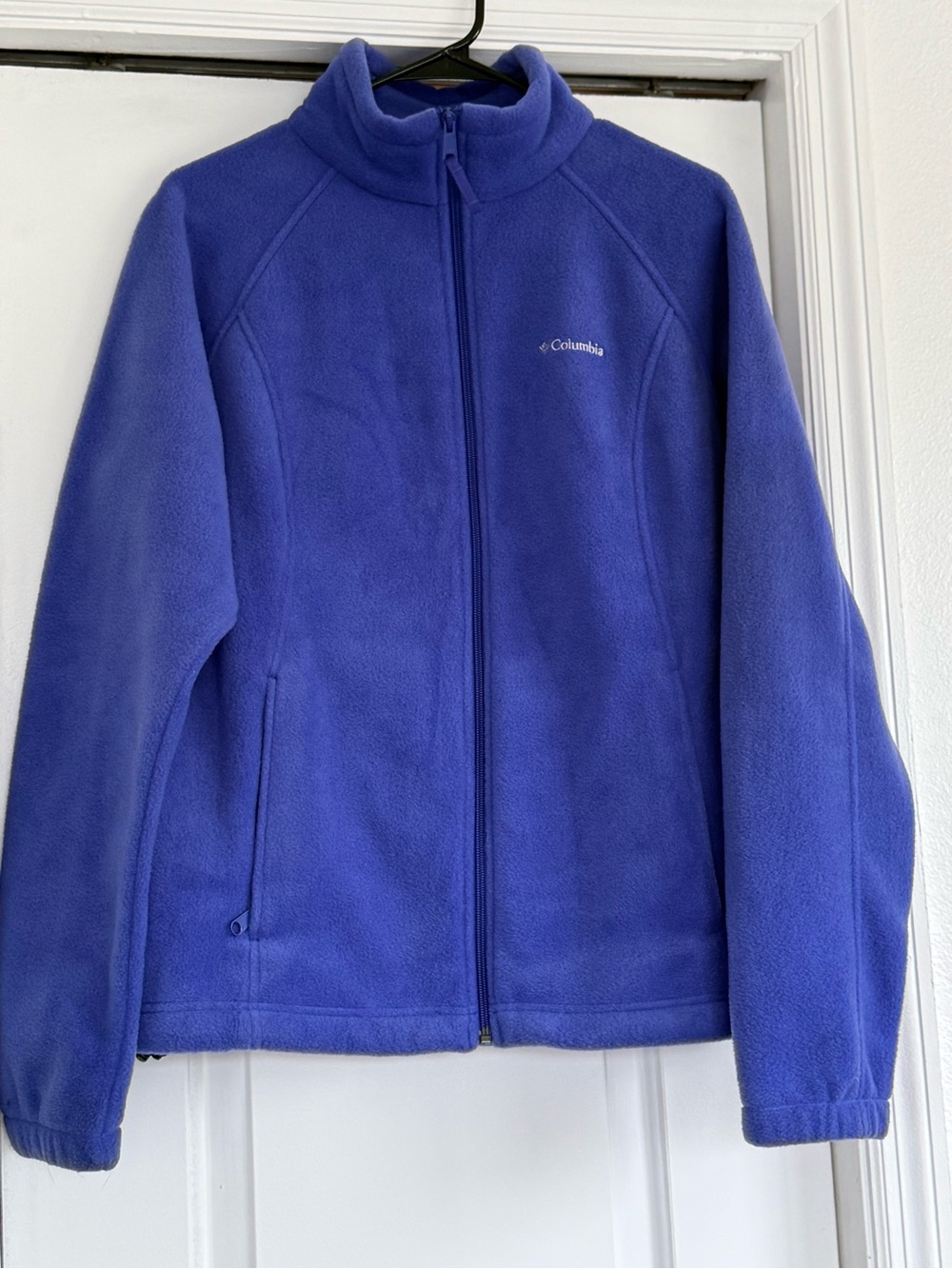 Columbia Women's Purple Full-Zip Fleece Jacket